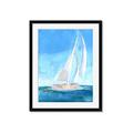 Picture of Sailing III  _GroupedProduct_Rectangle_Portrait_Framed_Matted_