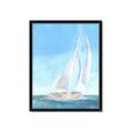 Picture of Sailing IV  _GroupedProduct_Rectangle_Portrait_Framed_Matted_