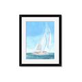 Picture of Sailing IV  _GroupedProduct_Rectangle_Portrait_Framed_Matted_