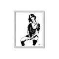 Picture of Glam I  _GroupedProduct_Rectangle_Portrait_Framed_Matted_