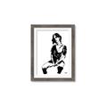 Picture of Glam I  _GroupedProduct_Rectangle_Portrait_Framed_Matted_