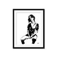 Picture of Glam I  _GroupedProduct_Rectangle_Portrait_Framed_Matted_