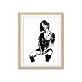 Picture of Glam I  _GroupedProduct_Rectangle_Portrait_Framed_Matted_