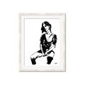 Picture of Glam I  _GroupedProduct_Rectangle_Portrait_Framed_Matted_