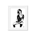Picture of Glam I  _GroupedProduct_Rectangle_Portrait_Framed_Matted_