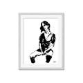 Picture of Glam I  _GroupedProduct_Rectangle_Portrait_Framed_Matted_