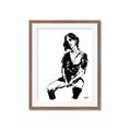 Picture of Glam I  _GroupedProduct_Rectangle_Portrait_Framed_Matted_