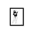 Picture of Glam V _GroupedProduct_Rectangle_Portrait_Framed_Matted_