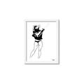 Picture of Glam V _GroupedProduct_Rectangle_Portrait_Framed_Matted_