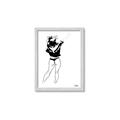 Picture of Glam V _GroupedProduct_Rectangle_Portrait_Framed_Matted_