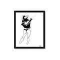 Picture of Glam V _GroupedProduct_Rectangle_Portrait_Framed_Matted_