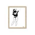 Picture of Glam V _GroupedProduct_Rectangle_Portrait_Framed_Matted_
