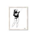 Picture of Glam V _GroupedProduct_Rectangle_Portrait_Framed_Matted_