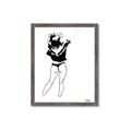 Picture of Glam V _GroupedProduct_Rectangle_Portrait_Framed_Matted_