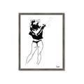 Picture of Glam V _GroupedProduct_Rectangle_Portrait_Framed_Matted_
