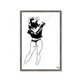 Picture of Glam V _GroupedProduct_Rectangle_Portrait_Framed_Matted_