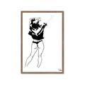 Picture of Glam V _GroupedProduct_Rectangle_Portrait_Framed_Matted_
