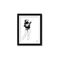 Picture of Glam V _GroupedProduct_Rectangle_Portrait_Framed_Matted_