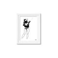Picture of Glam V _GroupedProduct_Rectangle_Portrait_Framed_Matted_