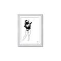 Picture of Glam V _GroupedProduct_Rectangle_Portrait_Framed_Matted_