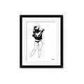 Picture of Glam V _GroupedProduct_Rectangle_Portrait_Framed_Matted_