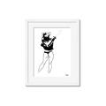 Picture of Glam V _GroupedProduct_Rectangle_Portrait_Framed_Matted_