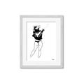 Picture of Glam V _GroupedProduct_Rectangle_Portrait_Framed_Matted_