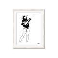 Picture of Glam V _GroupedProduct_Rectangle_Portrait_Framed_Matted_