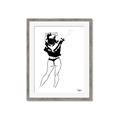 Picture of Glam V _GroupedProduct_Rectangle_Portrait_Framed_Matted_