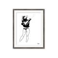 Picture of Glam V _GroupedProduct_Rectangle_Portrait_Framed_Matted_