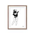 Picture of Glam V _GroupedProduct_Rectangle_Portrait_Framed_Matted_