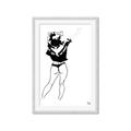 Picture of Glam V _GroupedProduct_Rectangle_Portrait_Framed_Matted_