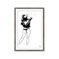 Picture of Glam V _GroupedProduct_Rectangle_Portrait_Framed_Matted_