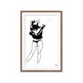 Picture of Glam V _GroupedProduct_Rectangle_Portrait_Framed_Matted_