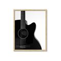 Picture of Acoustic Guitar I _GroupedProduct_Rectangle_Portrait_Photography _GroupedProduct_Rectangle_Portrait_Framed_Matted_