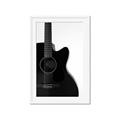Picture of Acoustic Guitar I _GroupedProduct_Rectangle_Portrait_Photography _GroupedProduct_Rectangle_Portrait_Framed_Matted_