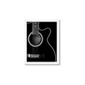 Picture of Acoustic Guitar II _GroupedProduct_Rectangle_Portrait_Photography _GroupedProduct_Rectangle_Portrait_Framed_Matted_