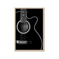 Picture of Acoustic Guitar II _GroupedProduct_Rectangle_Portrait_Photography _GroupedProduct_Rectangle_Portrait_Framed_Matted_
