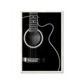 Picture of Acoustic Guitar II _GroupedProduct_Rectangle_Portrait_Photography _GroupedProduct_Rectangle_Portrait_Framed_Matted_