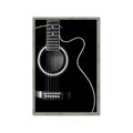 Picture of Acoustic Guitar II _GroupedProduct_Rectangle_Portrait_Photography _GroupedProduct_Rectangle_Portrait_Framed_Matted_