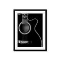 Picture of Acoustic Guitar II _GroupedProduct_Rectangle_Portrait_Photography _GroupedProduct_Rectangle_Portrait_Framed_Matted_