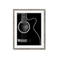 Picture of Acoustic Guitar II _GroupedProduct_Rectangle_Portrait_Photography _GroupedProduct_Rectangle_Portrait_Framed_Matted_