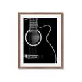 Picture of Acoustic Guitar II _GroupedProduct_Rectangle_Portrait_Photography _GroupedProduct_Rectangle_Portrait_Framed_Matted_