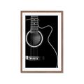 Picture of Acoustic Guitar II _GroupedProduct_Rectangle_Portrait_Photography _GroupedProduct_Rectangle_Portrait_Framed_Matted_