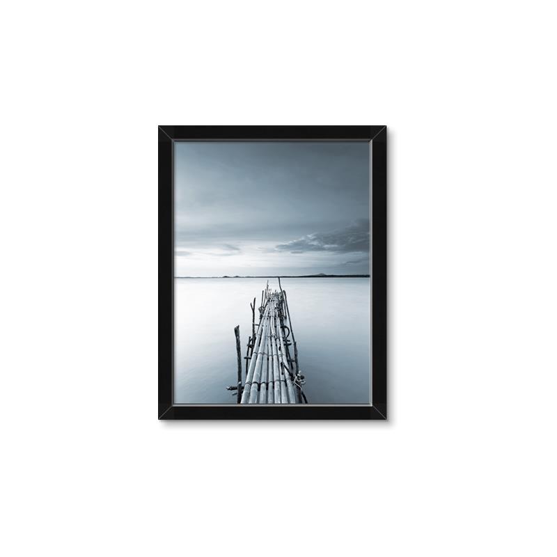 Picture of Bamboo Dock  _GroupedProduct_Rectangle_Portrait_Photography _GroupedProduct_Rectangle_Portrait_Framed_Matted_