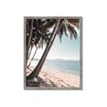 Picture of Beach Palms  _GroupedProduct_Rectangle_Portrait_Photography _GroupedProduct_Rectangle_Portrait_Framed_Matted_