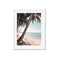 Picture of Beach Palms  _GroupedProduct_Rectangle_Portrait_Photography _GroupedProduct_Rectangle_Portrait_Framed_Matted_