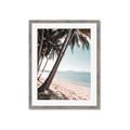 Picture of Beach Palms  _GroupedProduct_Rectangle_Portrait_Photography _GroupedProduct_Rectangle_Portrait_Framed_Matted_