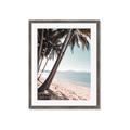 Picture of Beach Palms  _GroupedProduct_Rectangle_Portrait_Photography _GroupedProduct_Rectangle_Portrait_Framed_Matted_