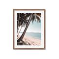 Picture of Beach Palms  _GroupedProduct_Rectangle_Portrait_Photography _GroupedProduct_Rectangle_Portrait_Framed_Matted_